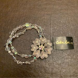 Cookie Lee bracelet n broach